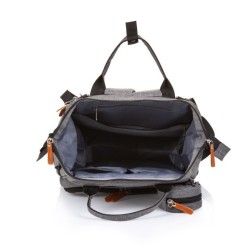 Backpack/Diaper Bag with Extra Storage Granite - Teknashop Ltd