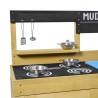 Wooden Mud Kitchen with Oven, Sink & Accessories - Teknashop Ltd