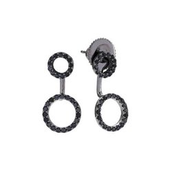 Ladies'Earrings Sif Jakobs E0215-BK-BK (2,5 cm) (S0326057) - Teknashop Ltd