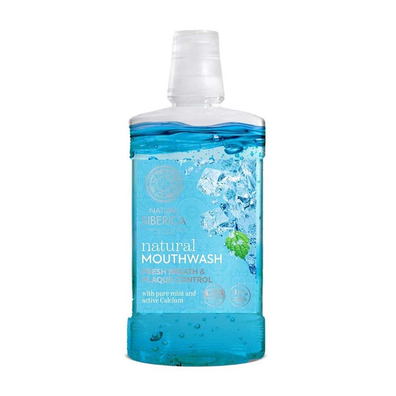 NATURA SIBERICA NATURAL CON MENTA ENJUAGE BUCAL 520ML;UNISEX