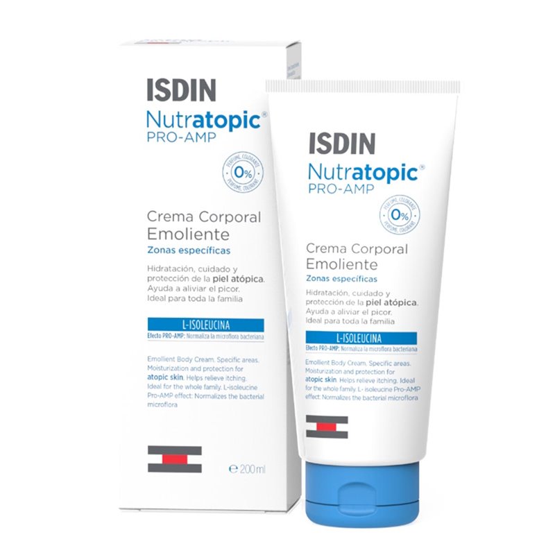 ISDIN NUTRA-TOPIC PRO AMP CREMA CORPORAL EMOLIENTE 200ML;UNISEX