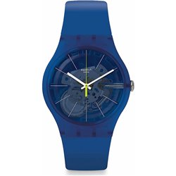 Men's Watch Swatch BLUE SIRUP (Ø 41 mm) (S7262933) - Teknashop Ltd