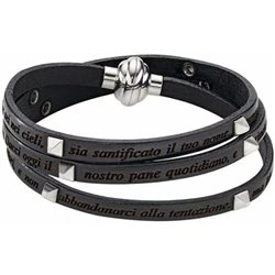 Ladies' Bracelet Amen PNIT02-PI-54 Black (S7270909)