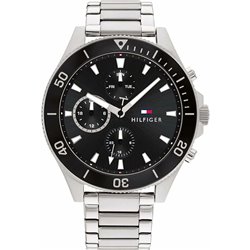 Men's Watch Tommy Hilfiger 1674788 Black Silver (S7276386)