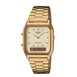 Unisex Watch Casio COLLECTION ANA-DIGIT Golden (S7289254)