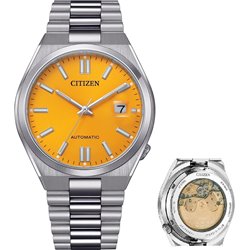 Men's Watch Citizen NJ0150-81Z Orange Silver (Ø 40 mm) (S7292238)