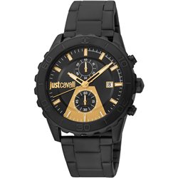 Men's Watch Just Cavalli YOUNG Black (Ø 45 mm) (S7292580)