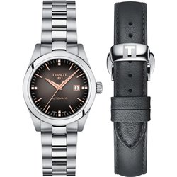 Men's Watch Tissot T-MY LADY AUTOMATIC W-DIAMONDS Black Silver (S7295994)