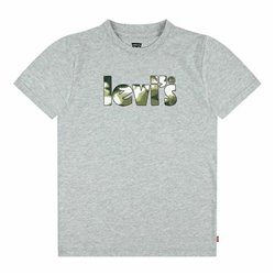 T-shirt Levi's Camo Poster Logo Gray Grey (S64112041)