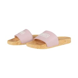 Women's Flip Flops Munich Flat Slider Wood Effect (S64137130)