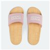 Women's Flip Flops Munich Flat Slider Wood Effect (S64137130)