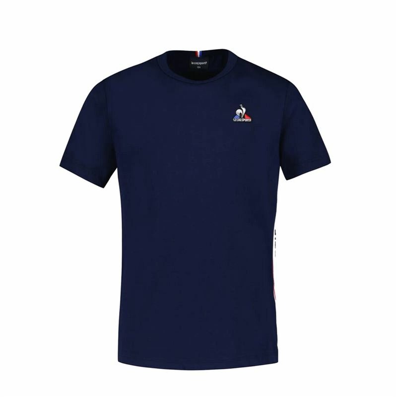 Children’s Short Sleeve T-Shirt Le coq sportif N°1 Tricolore Blue (S64110439)