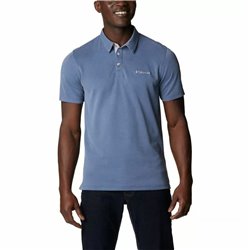 Men’s Short Sleeve Polo Shirt Columbia Nelson Point™ Indigo (S64142821)