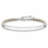 Ladies' Bracelet Thomas Sabo LBA0029-173-19 Silver White 15-18 cm 19,5 cm (S0323721)