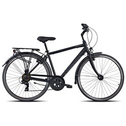 Cambridge 28 Inch 54 cm Men 7SP Rim Brakes Matte black/Grey