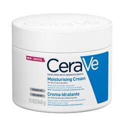 CERAVE MOISTURISING CREAM TARRO TARRO PIEL SECA A MUY SECA 340GR;MUJER