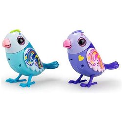 PAJARITOS DIGIBIRDS PACK DE 2 EXCLUSIVOS Y SU CASITA. 50 MELODIAS.