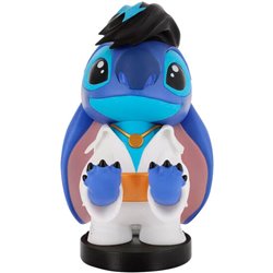 CABLE GUY SOPORTE SUJECION STITCH ELVIS DISNEY 20CM