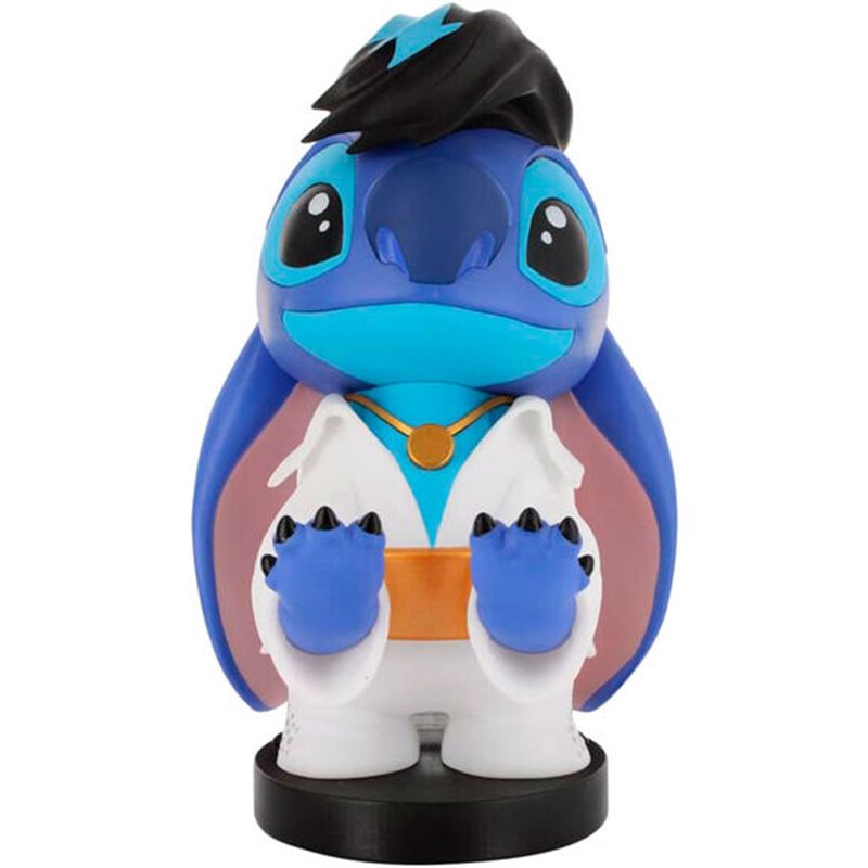 CABLE GUY SOPORTE SUJECION STITCH ELVIS DISNEY 20CM