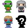 BLISTER 4 FIGURAS BITTY POP TORTUGAS NINJA DONATELLO