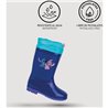 BOTAS LLUVIA PVC STITCH BLUE