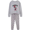 PIJAMA LARGO SINGLE JERSEY MINNIE GRAY