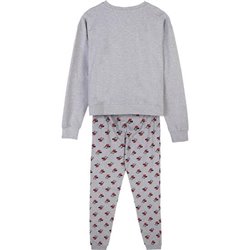 PIJAMA LARGO SINGLE JERSEY MINNIE GRAY