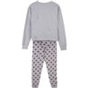 PIJAMA LARGO SINGLE JERSEY MINNIE GRAY