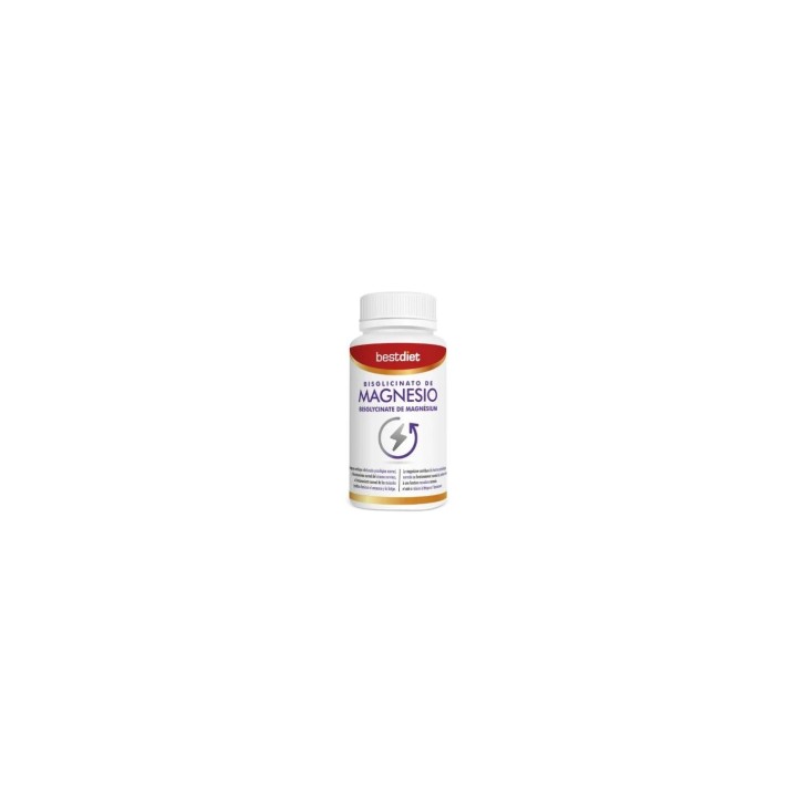 Best Diet Bestdiet Bisglicinato De Magnesio 60 Capsulas - unisex - Teknashop Ltd