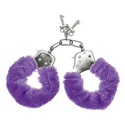 Cuffs S Pleasures Furry Lilac (S4001863)