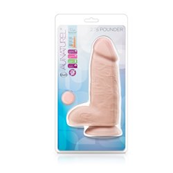 Realistic Dildo Blush Au Naturel TPE Ø 7,6 cm (S9402170)