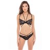 Underwear Set René Rofé Black (M/L) (S9404076)