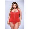 Leotard Baci Lingerie Red 3XL/4XL (S9405662)