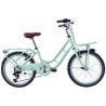 Retro 22 Inch 34 cm Girls 6SP Rim Brakes Light Green