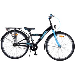 Thombike 26 Inch 33 cm Boys Coaster Brake Black/Blue