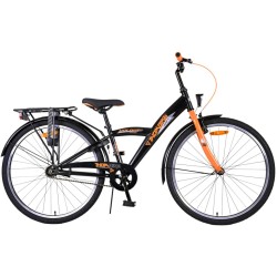 Thombike 26 Inch 33 cm Boys Coaster Brake Black/Orange