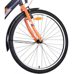 Thombike 26 Inch 33 cm Boys Coaster Brake Black/Orange