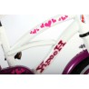 Heart Cruiser 12 Inch 23 cm Girls Coaster Brake White/Purple