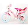 Princess 14 Inch 25 cm Girls Coaster Brake Pink