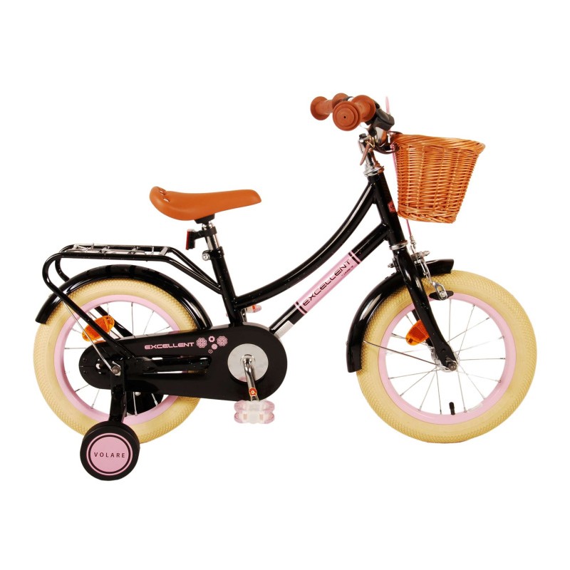 Excellent 14 Inch 23 cm Girls Coaster Brake Black