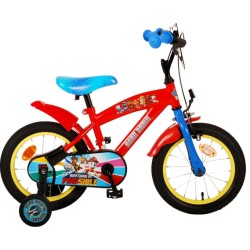 Paw Patrol 14 Inch 25 cm Boys Coaster Brake Red/Blue