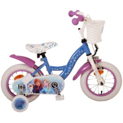 Frozen II 12 Inch 23 cm Girls Coaster Brake Blue/Purple