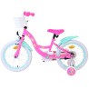 Barbie 16 Inch 25 cm Girls Coaster Brake Pink/Mint Green