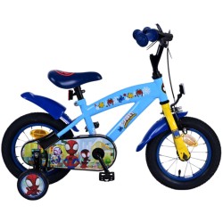 Spidey 12 Inch 21,5 cm Boys Coaster Brake Blue/Yellow