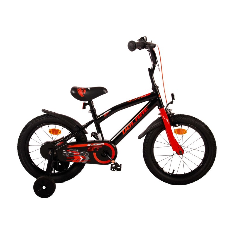 Super GT 16 Inch 25,5 cm Boys Coaster Brake Black/Red