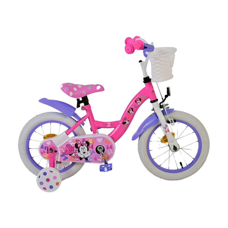 Minnie Cutest Ever! 14 Inch 23 cm Girls Coaster Brake Pink