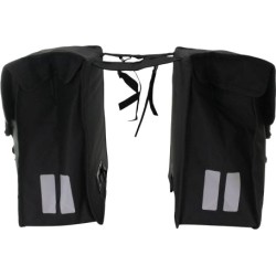 double bicycle bag Mara XXL 47L black - Teknashop Ltd