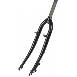 Fork Fixed 28 Inch - 1 1/8 Inch Black - Teknashop Ltd