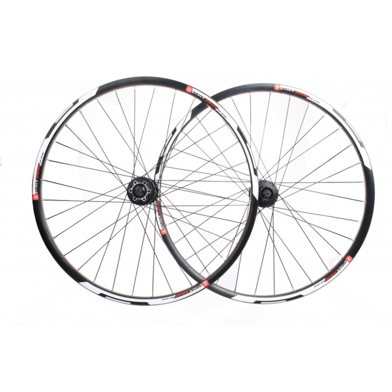 Wheelset ATB 26 Inch Disc Aluminium 32S black - Teknashop Ltd