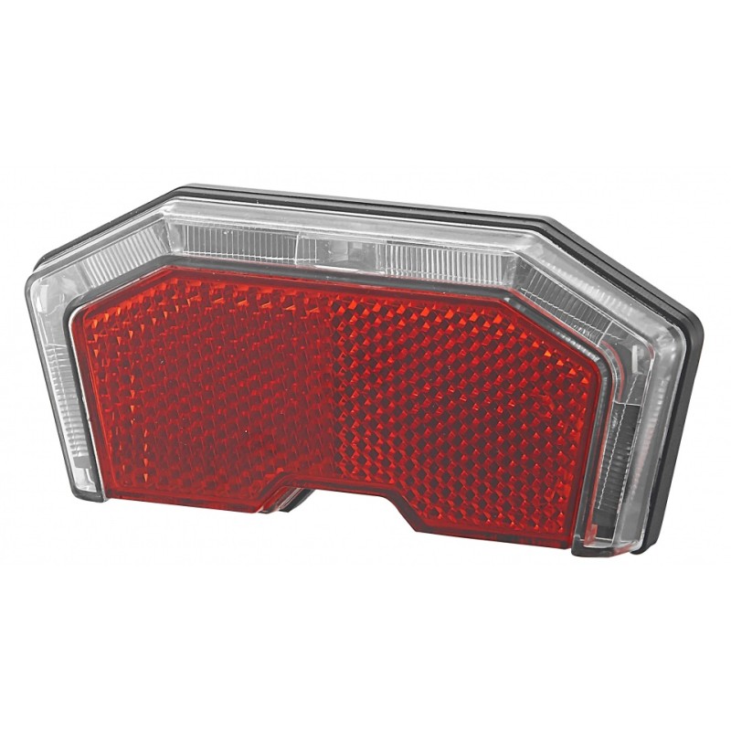 Rear light E-bike Led Battery (6-15V) Red - Teknashop Ltd